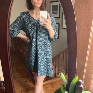 Fun patterned dress
